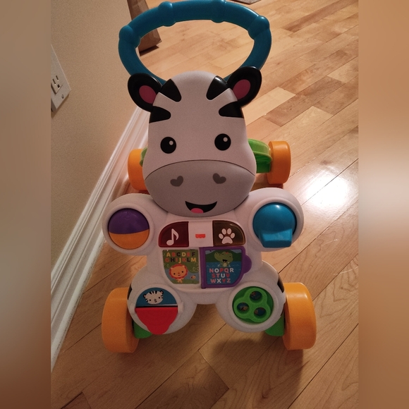 Fisher Price baby learn with me zebra walker - Picture 3 of 6